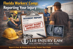 Reporting your Injury in Florida Workers Comp